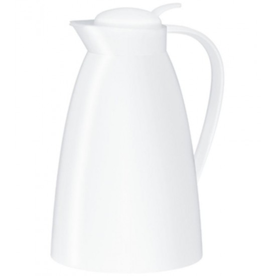 Garrafa 1l Térmica Branca Eco Vacuum Carafe